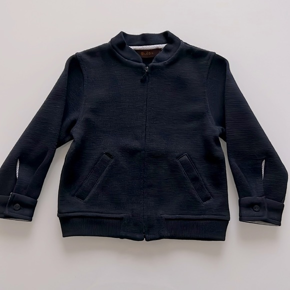 Leon Italy, Italian Designer Toddler Sweater Dark Blue size 2y - Picture 1 of 10